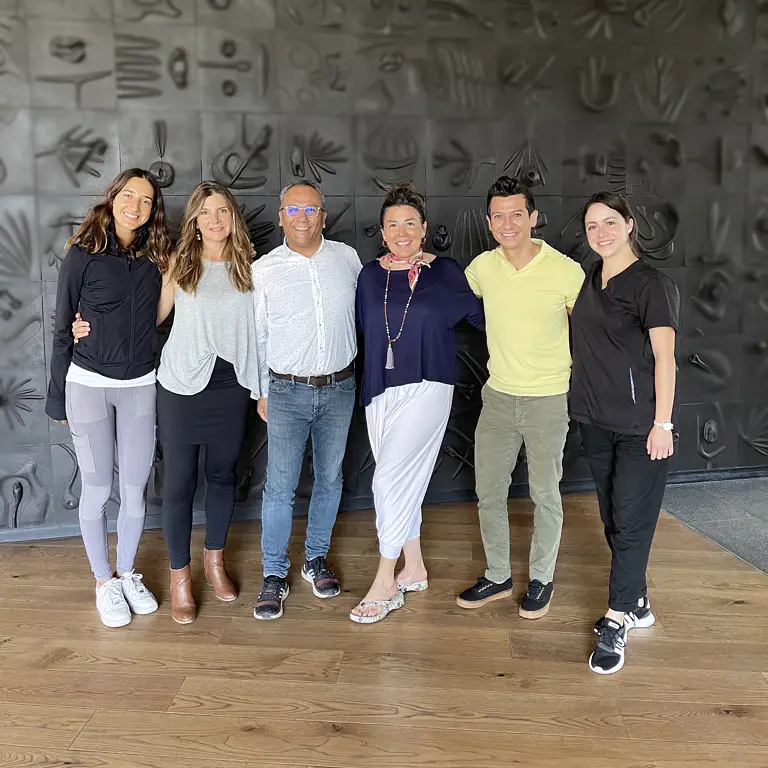 Francisco with the Cartesiano implementation team.